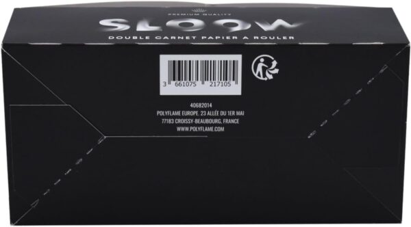 SLOOW Lot de 25 Double Carnets de Feuilles à Rouler, 25 Paquets de 100 Papiers à Rouler, 2500 Feuilles, Qualité Premium, Préservation des Saveurs, Marque Française, 40682014 – Image 5