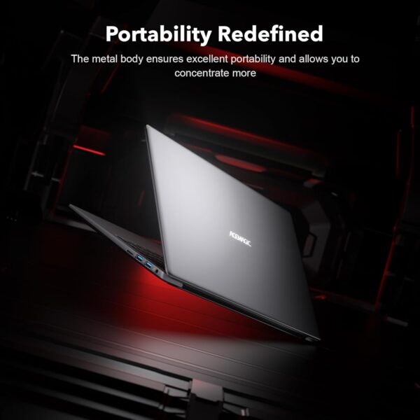 ACEMAGIC Ordinateur Portable 15.60 Pouces avec AMD Ryzen 7 5825U(8C/16T, jusqu'à 4,5GHz) 16Go Ram DDR4,512Go M.2 SSD Boîtier en Métal pour PC Portables, FHD,WiFi 6,BT5.2,HDMI,Type C – Image 7
